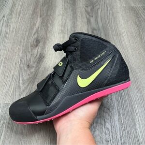 NEW Nike Track Zoom‎ Javelin Elite 3 Men's Size 9 Black Fierce Pink AJ8119-002